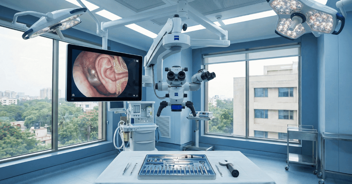 ENT operating microscope