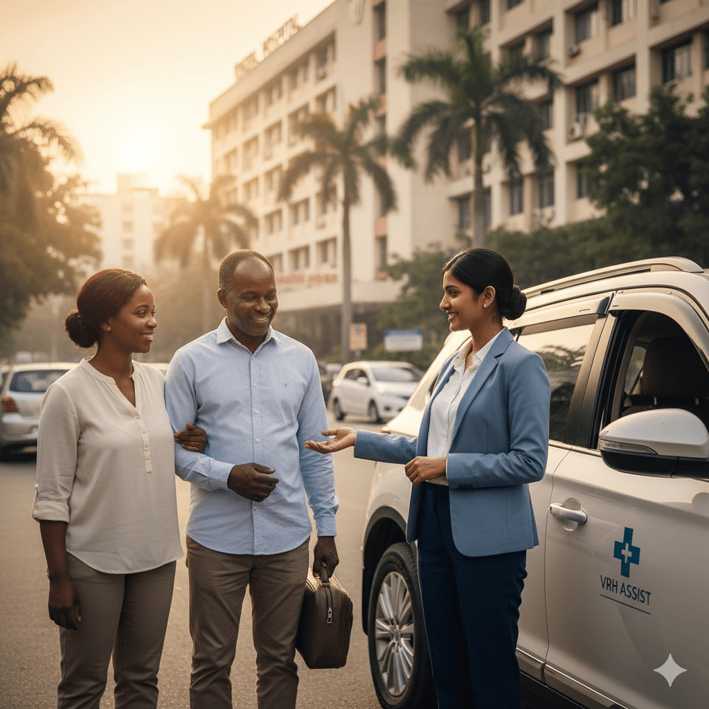 VRH Healthcare travel assistance