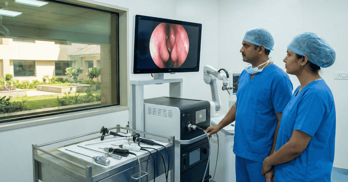 Endoscopic sinus surgery suite